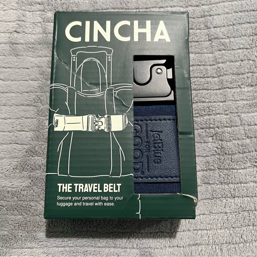 Cincha The Travel Belt For Luggage, Blue, Stylish, Adjustable Strap - Picture 11 of 11
